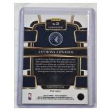 Anthony Edwards 2023-24 Panini Lava Refractor Prizm No. 37