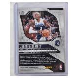 Jaden McDaniels 2024-25 Panini Prizm Purple Cracked Ice  #175 Numbered 072/149
