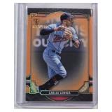 Carlos Correa 2022 Topps Orange #66 Numbered 8/99