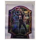 Julio Jones 2021 Panini Purple Prizm Die Cut No. 6