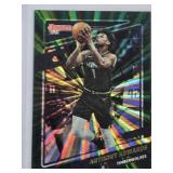 Anthony Edwards 2021-22 Donruss Green Foil SP No. 175