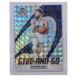 Stephen Curry 2023-24 Panini Silver Mosaic No. 1