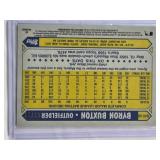 Byron Buxton 2022 Topps Green Mojo T87C-85 and Numbered 52/99