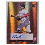 Brooks Lee 2024 Leaf Bronze Auto No. BA-BL1 and Numbered 47/99
