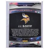 J.J. McCarthy Rookie 2024 Panini Fireworks No. 18