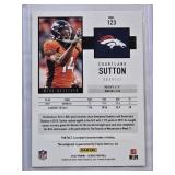 Courtland Sutton Rookie 2020 Panini Gold Zone Auto #123