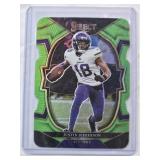 Justin Jefferson 2022 Panini Green Die Cut #50 Numbered 141/299