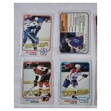 Lot of 20 Vintage 1981 Topps NHL Hockey Cards