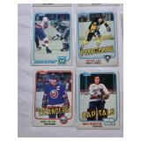 Lot of 20 Vintage 1981 Topps NHL Hockey Cards
