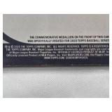 Lot of 3 2020 Topps Commemorative Medallion: Freddie Freeman, Trey Mancini, Eloy Jiminez