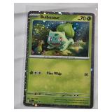 Lot of 3 Pokemon Holo Cards: Bulbasaur, Charmander, Squirtle