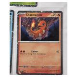 Lot of 3 Pokemon Holo Cards: Bulbasaur, Charmander, Squirtle