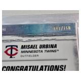 Lot of 3 Autos: Misael Urbina Numbered 147/150, Edouard Julien, Jake Rucker