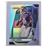 Lamar Jackson 2024 Panini Silver Holo Prizm #19
