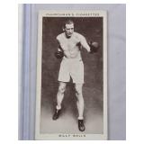 Billy Wells 1938 Boxing Personalities Churchman