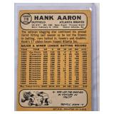 Hank Aaron 1968 Topps No. 110 Vintage Baseball Card