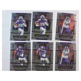 Lot of 6 Minnesota Vikings Rookie Cards: Kene Nwangwu, Ihmar Smith-Marsette, Zach Davidson