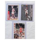 Lot of 3 Michael Jordan Cards