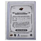 Brock Faber Rookie 2024 Upper Deck Champ