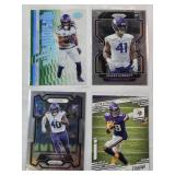 Lot of 10 Minnesota Vikings Cards including Harrison Smith, Dalvin Cook, Adam Thielen and More
