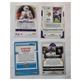 Lot of 10 Minnesota Vikings Cards including Harrison Smith, Dalvin Cook, Adam Thielen and More