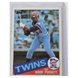 Kirby Puckett 1985 Rookie Topps #536