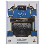 Jahmyr Gibbs 2023 Panini Rookie Prizm Die Cut #34