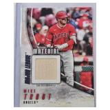 Mike Trout 2025 Topps Major League Material Relic MLM-MT