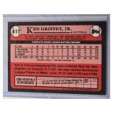 Ken Griffey Jr. 1989 Topps Rookie No. 41T