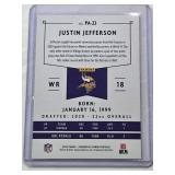 Justin Jefferson Rookie 2020 Panini Chronicles PA-23