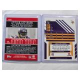 Lot of 2 Adrian Peterson Rookie Cards