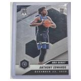 Anthony Edwards Rookie 2020-21 NBA Debut Panini No. 261