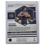 Anthony Edwards Rookie 2020-21 NBA Debut Panini No. 261