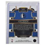 Luka Doncic 2023-24 Panini Red Cracked Ice Prizm Concourse #51