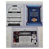 Lot of 3 LeBron James Cards