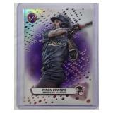 Byron Buxton 2023 Topps Refractor No. 254 and Numbered 36/99