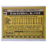 Ken Griffey Jr. 1990 Topps Rookie Cup No. 336