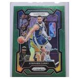 Stephen Curry 2023-24 Panini Green Prizm No. 119