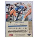 Barry Sanders 1994 Upper Deck Die Cut Foil No. 158