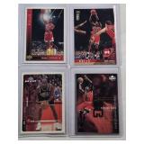 Lot of 4 Michael Jordan Cards
