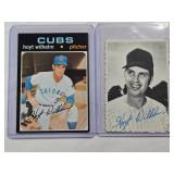 Lot of 2 Hoyt Wilhelm Vintage Baseball Cards: 1971 Topps No. 248 and 1969 Topps No. 11