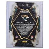 Trevor Lawrence Rookie 2021 Panini Prizm Die Cut No. 143