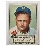 Bill Howerton 1952 Topps No. 167 Vintage Baseball Card
