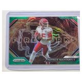 Patrick Mahomes 2023 Panini Green Prizm F-2