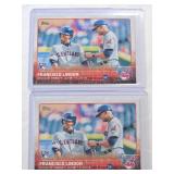 Lot of 2 Francisco Lindor Rookie Cards