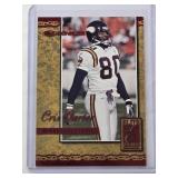 Cris Carter 2000 Donruss Elite Series ES-28 and Numbered 586/2500