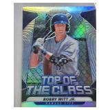 Bobby Witt Jr. Rookie Refractor 2020 Panini Top of the Class No. TOC-2
