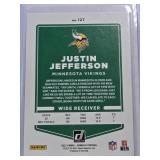 Justin Jefferson 2021 Donruss Red Press Proof #127
