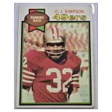 O. J. Simpson 1979 Topps No. 170 Vintage Football Card