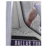 Dallas Turner Rookie 2024 Panini Prizm Orange Prizm #324 and Numbered 34/249